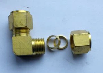 3/8 месингова тръба за компресия от месинг